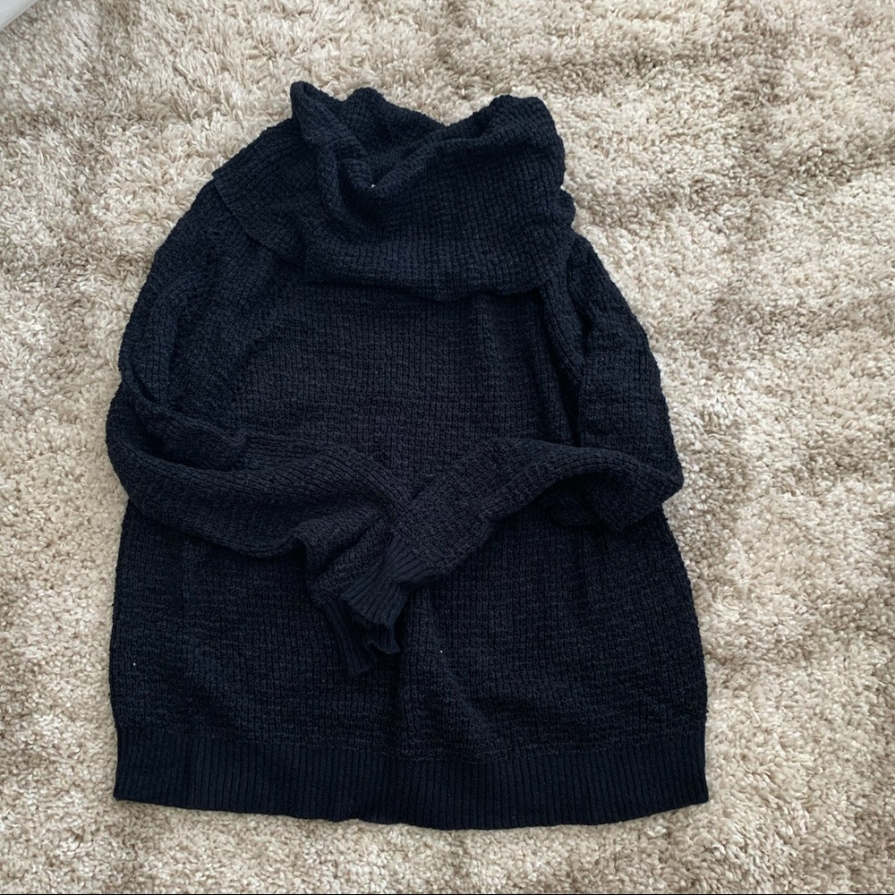 Free People Fold Over Sweater